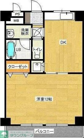 市両マンションの物件間取画像